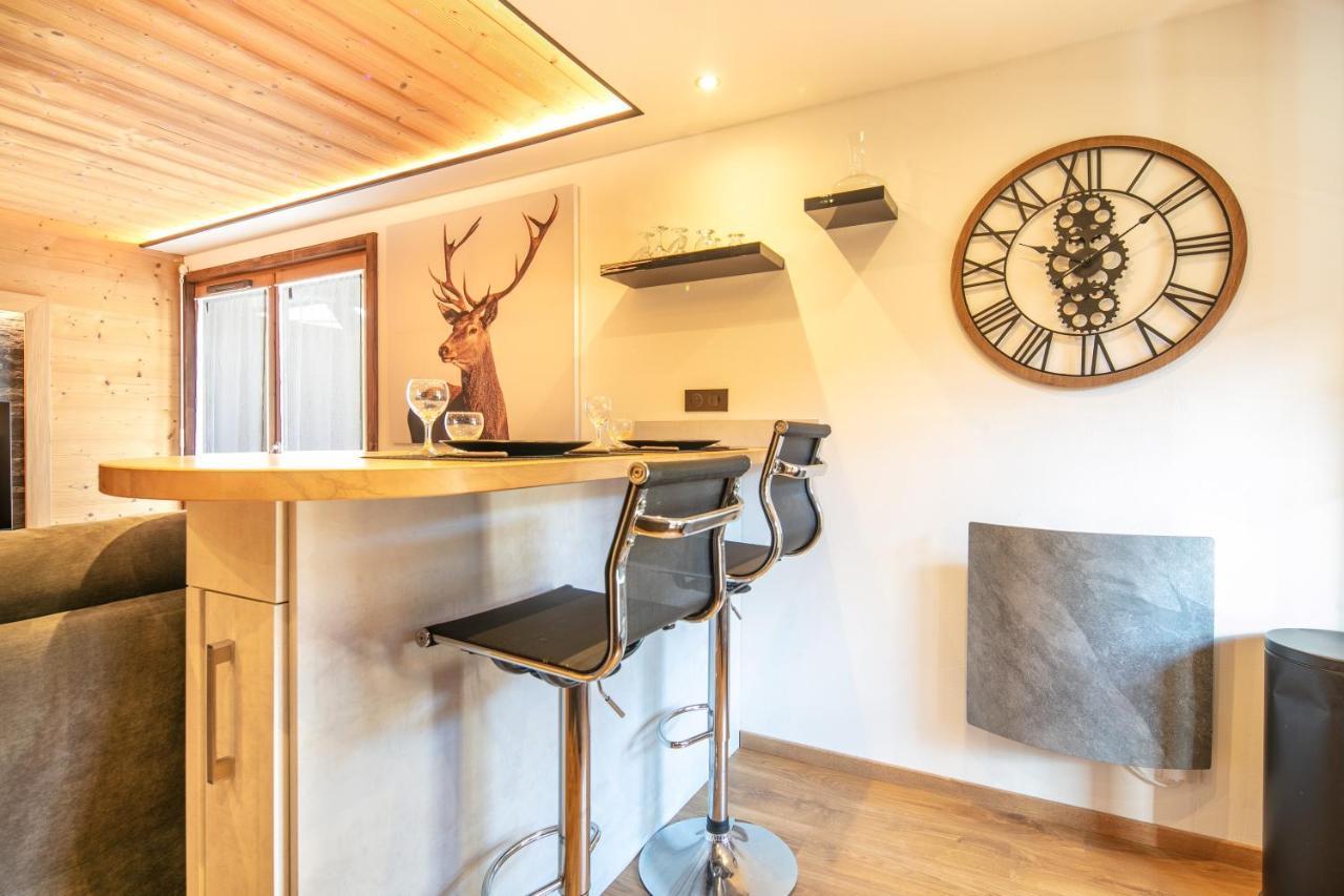 Le Cerf Des Alpages - Appt Cosy Pour 2 La Giettaz Exterior foto